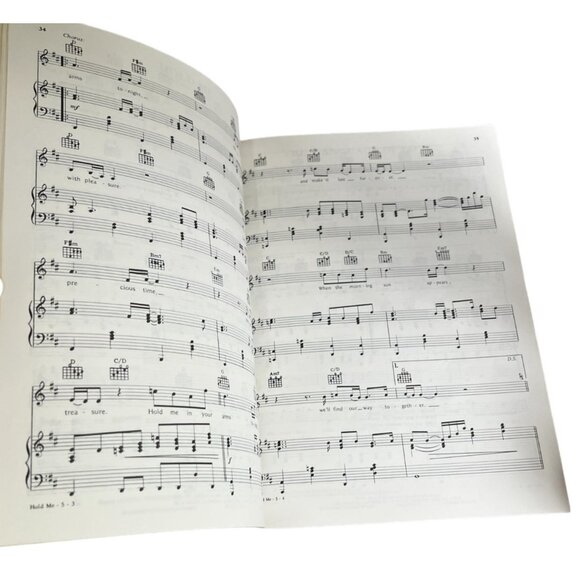 Vintage The Best 4 Solid Gold Songs Volume 2 Ghostbusters Piano Vocal Chords She - Picture 4 of 8